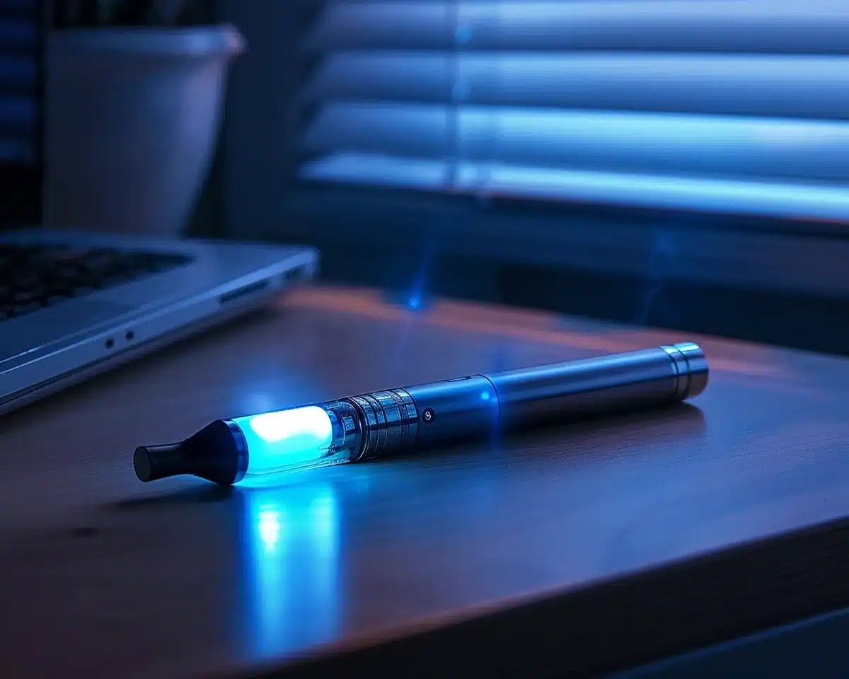 e-cigarette-chargeant-la-nuit